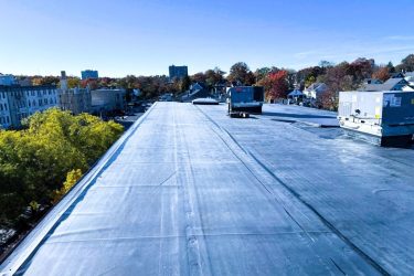Molloy Roofing Company completed a full flat-roof replacement, upgrading with a Carlisle EPDM commercial roofing system in Cincinnati, Ohio. The scope included enhanced drainage design with tapered insulation, rebuilt box gutters, custom stainless-steel outlets, and comprehensive flashing—delivering long-term performance and reliability.