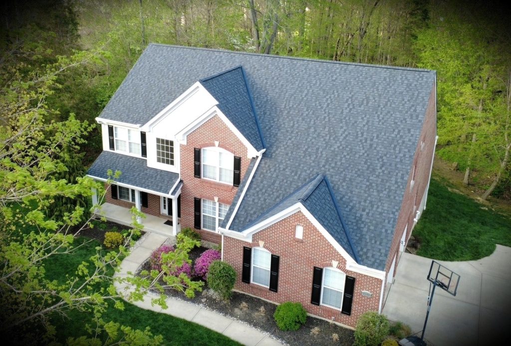 Residential roof replacement in Milford, Cincinnati, Ohio by Molloy Roofing Company
